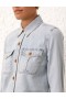 Storm Blue Zimmermann August Denim Body Shirt Shirt