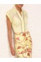 Yellow Hibiscus Zimmermann Matchmaker Diamante Skirt Skirts
