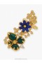 Gold/Multi Zimmermann Bloom Crawler Earrings