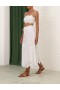 Ivory Zimmermann Ottie Flared Skirt Skirts