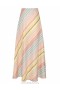 Multi Stripe Zimmermann Halliday Bias Skirt Skirts