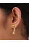 Gold Zimmermann Radiant Ear Jacket Earrings