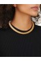 Gold Zimmermann Cone Pave Necklace Necklaces