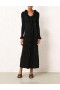Black Zimmermann Matchmaker V-Neck Ruffle Dress Dresses