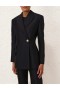 Black Zimmermann Natura Hourglass Jacket Jackets & Coats