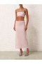 Dusty Pink Zimmermann Matchmaker Bandeau Top Tops