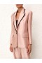 Blush Zimmermann Matchmaker Tuxedo Jacket Jackets & Coats