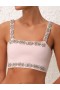Dusty Pink Zimmermann Matchmaker Bandeau Top Tops