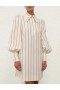 Navy/Cream Stripe Zimmermann Natura Stripe Tunic Dress Dresses