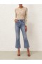 Poseidon Blue Zimmermann Cropped Flare Jean DenimShorts & Pants