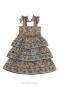 Spliced Zimmermann Junie Shirred Tiered Dress Kids Dresses