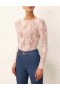 Blush Zimmermann Lace Bodysuit Tops