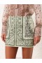 Mint Bandana Zimmermann Matchmaker Bandana Micro Skirt Skirts