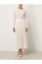 Parchment Zimmermann Pleated Midi Skirt Knitwear Skirts