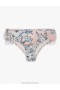 Peach/Blue Floral Zimmermann Halliday Frill Pant Kids Swimwear