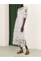 Ivory Zimmermann Halliday Lace Flower Dress Dresses Mid Length