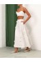 Ivory Zimmermann Matchmaker Rose Flare Skirt Skirts