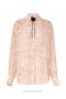 Pink/Cream Abstract Musical Zimmermann Matchmaker Relaxed Shirt Shirt