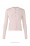 Dusty Pink Zimmermann Matchmaker Crew Neck Cardigan Knitwear