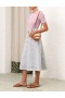 Storm Blue Zimmermann August A Line Denim Skirt Skirts