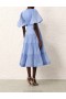 Jacaranda Zimmermann Pleated Midi Dress Dresses