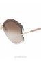 Caramel Zimmermann Gleam Oversize Sunglasses