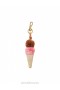 Natural Zimmermann Ice Cream Bag Charm Key Chains