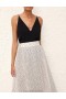 Cream/Black Dot Zimmermann Tulle Skirt Skirts
