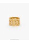 Gold Zimmermann Laurel Band Ring Rings