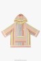 Multi Stripe Zimmermann Halliday Hooded Coverup Kids Clothing