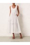 Ivory Zimmermann Matchmaker Anglaise Midi Dresses
