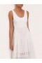 Ivory Zimmermann Matchmaker Anglaise Midi Dresses