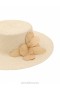 Natural Zimmermann Orchid Boater Hats