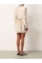 Cream Zimmermann Matchmaker Tulip Mini Skirt Skirts