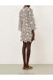 Cream/Black Zimmermann Ottie Lace Mini Dress Dresses