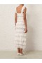 Parchment Zimmermann Natura Ruffle Dress Dresses