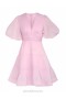 Pink Zimmermann Pleated Mini Dress Dresses