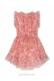 Pink Paisley Zimmermann Ottie Flip Dress Kids Clothing