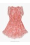 Pink Paisley Zimmermann Ottie Flip Dress Kids Clothing