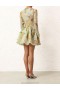 Mint Tropical Floral Zimmermann Matchmaker Tulip Mini Dress Dresses