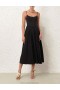 Black Zimmermann Silk Corset Dress Dresses