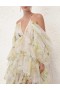 Ivory Magnolia Zimmermann Harmony Gathered Long Dress Dresses