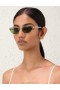Bottle Green Zimmermann Celeste Cat Eye Sunglasses