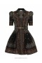 Black Bandana Zimmermann Matchmaker Mini Shirt Dress Dresses