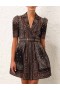 Black Bandana Zimmermann Matchmaker Mini Shirt Dress Dresses