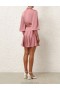 Rose Zimmermann Silk Wrap Mini Dress Dresses