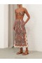 Multi Paisley Zimmermann Ottie Scallop Midi Skirt Skirts