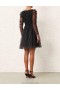 Black/Cream Dot Zimmermann Tulle Mini Dress Dresses