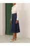 Ink Zimmermann A Line Denim Skirt Denim