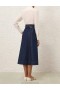 Ink Zimmermann A Line Denim Skirt Denim
